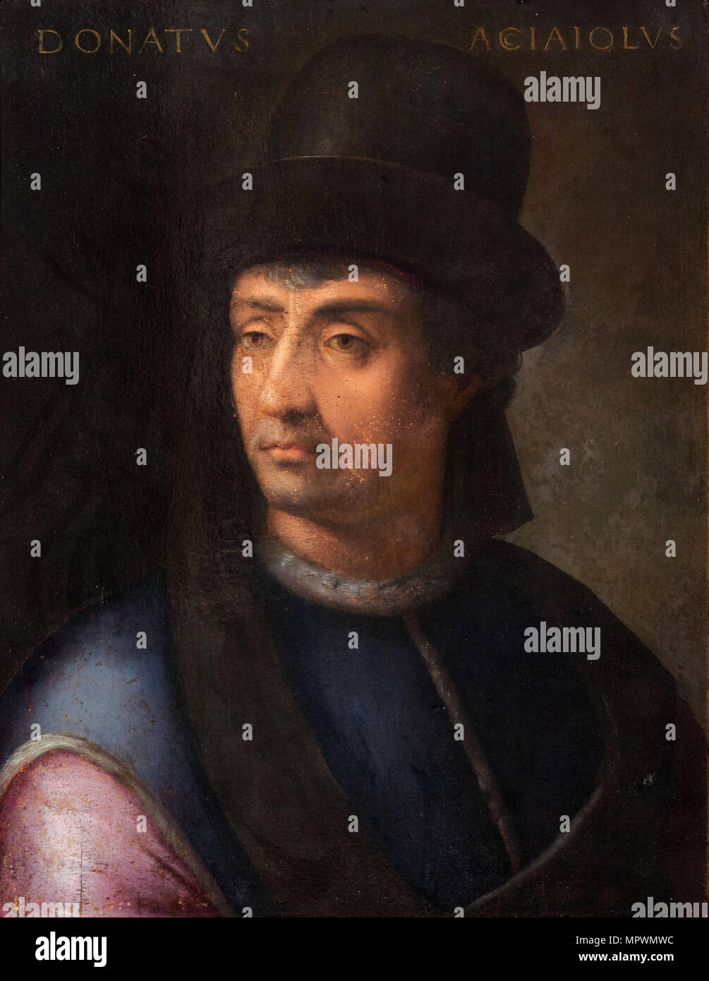 Portrait von Donato Acciaiuoli (1428-1478). Stockfoto