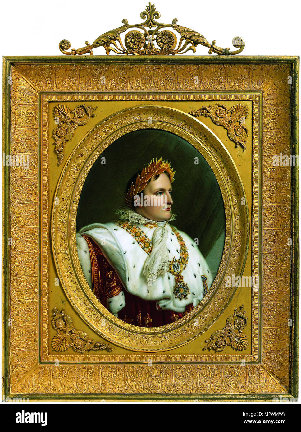Portrait von Kaiser Napoléon Bonaparte I (1769-1821). Stockfoto