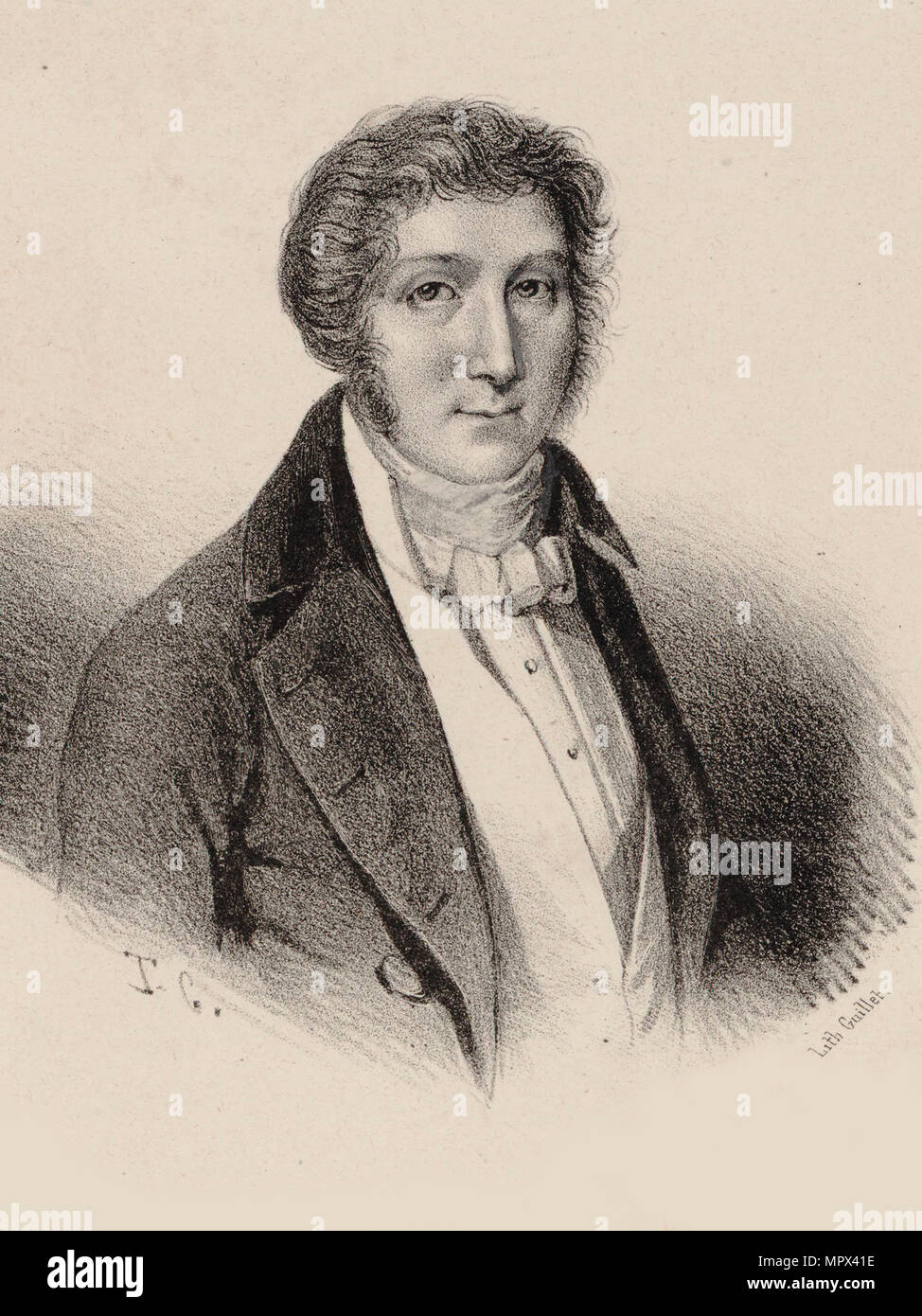 Portrait des Komponisten Nicolas Dalayrac (1753-1809), frühe 19. Cen.. Stockfoto
