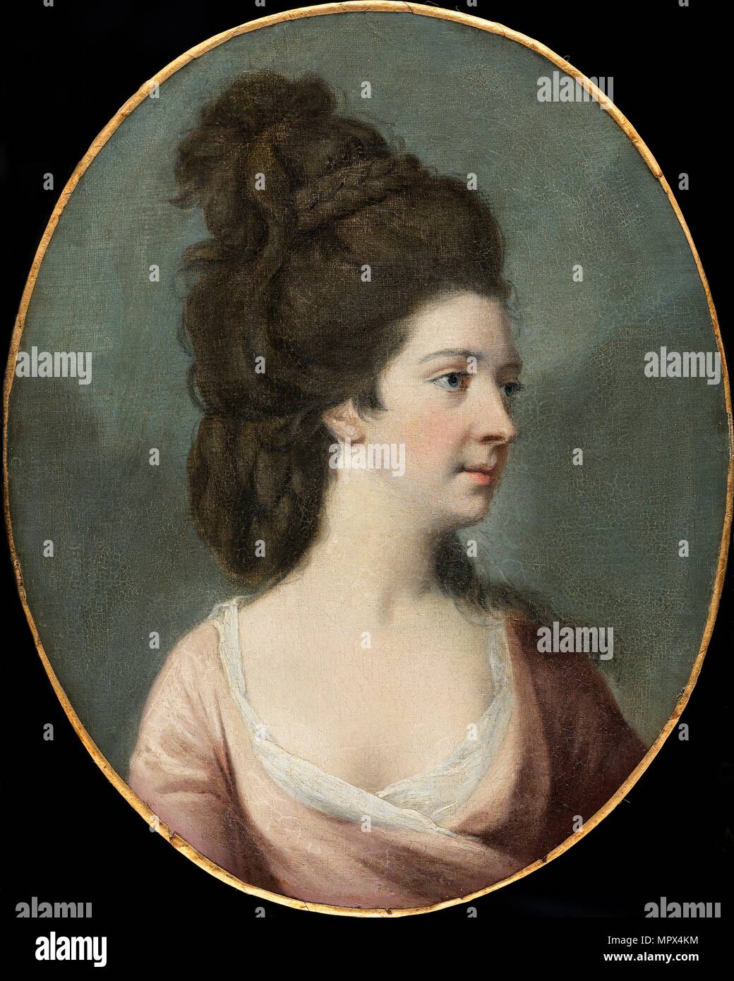 Miss La Touche, c 1750 - c 1802 (?). Artist: Circle Romney. Stockfoto