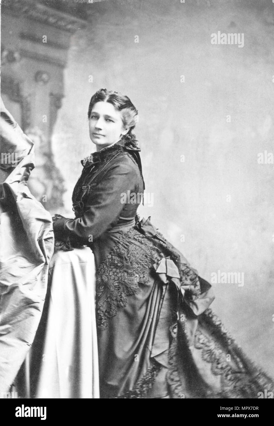 Victoria Woodhull Claflin (1838-1927), C. 1870. Stockfoto