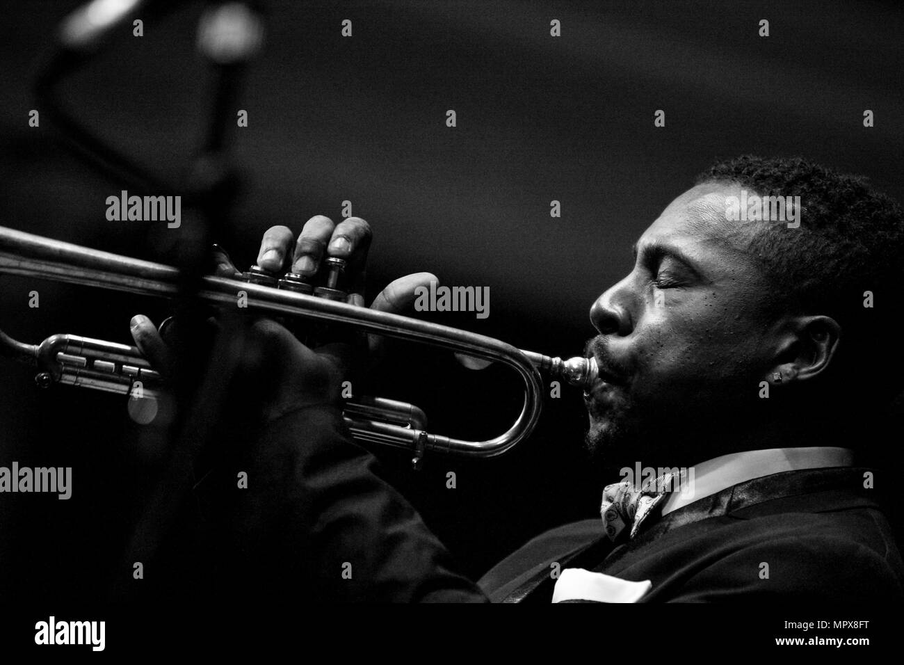 Roy Hargrove, 2009. Artist: Alan John ainsworth. Stockfoto