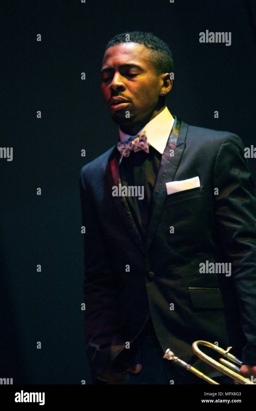 Roy Hargrove, 2009. Artist: Alan John ainsworth. Stockfoto