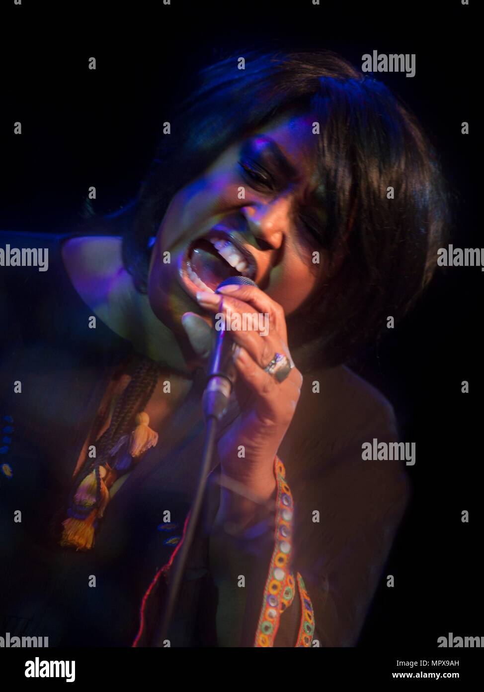 Mica Paris, 2017. Artist: Alan John ainsworth. Stockfoto