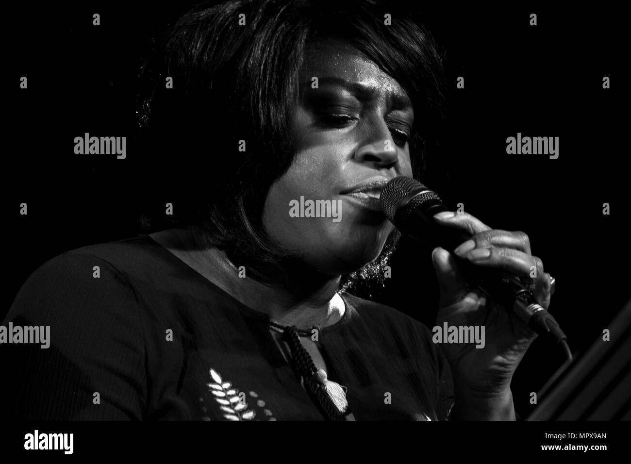 Mica Paris, 2017. Artist: Alan John ainsworth. Stockfoto