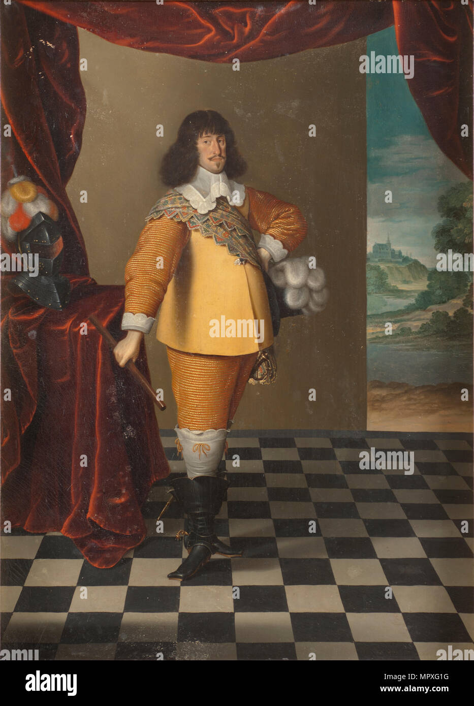 Porträt von König Friedrich III. von Dänemark und Norwegen (1609-1670). Stockfoto