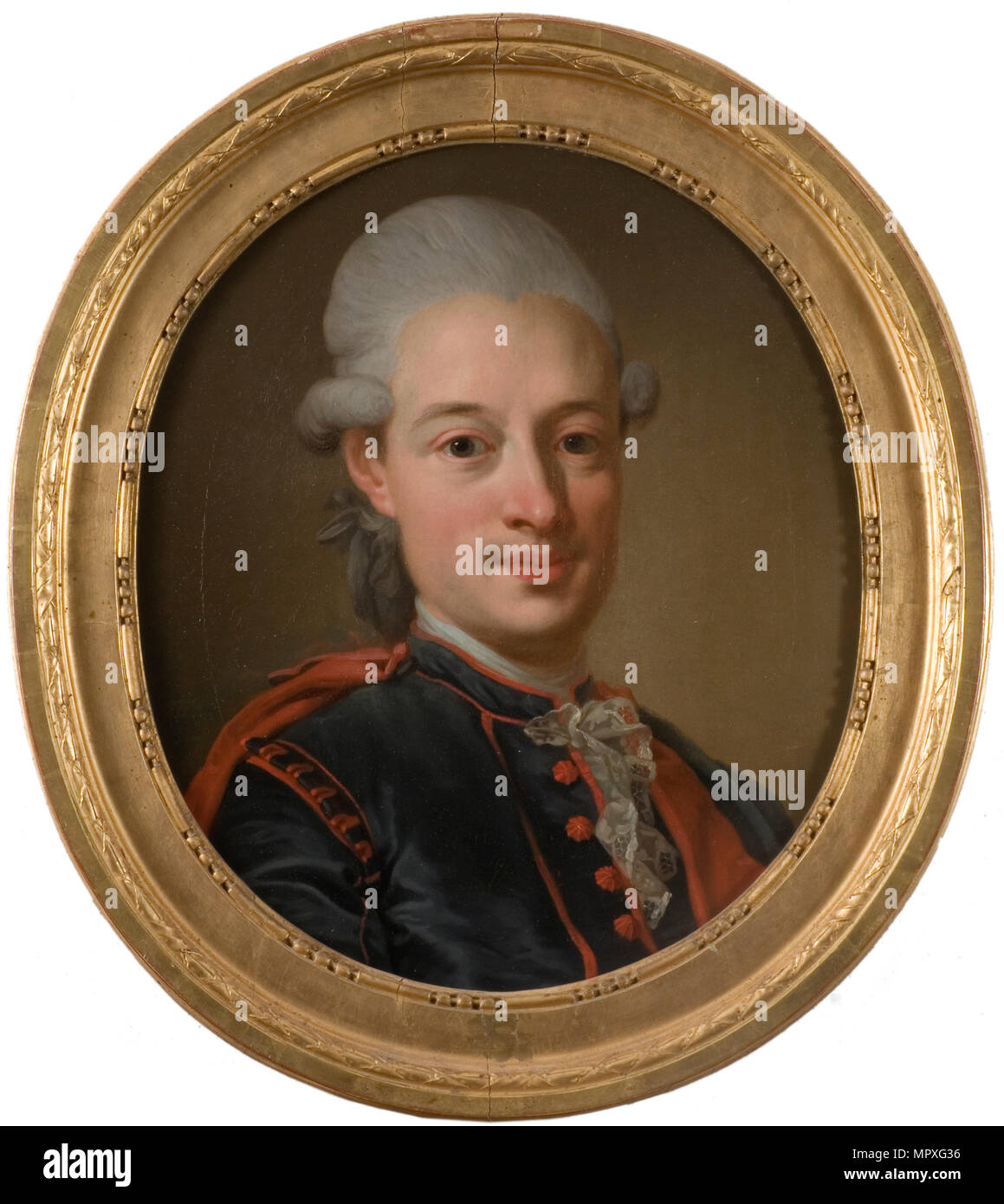 Portrait von gudmund Jöran Adlerbeth (1751-1818), 1780. Stockfoto