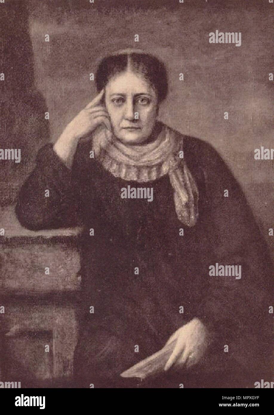 Helena Blavatsky (1831-1891), 1886. Stockfoto