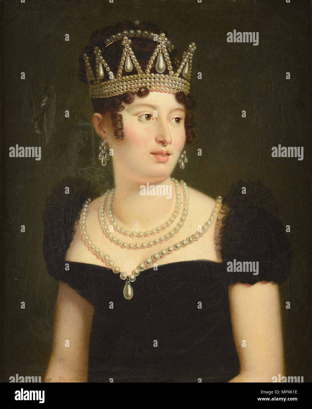 Porträt von Caroline Bonaparte (1782-1839). Stockfoto