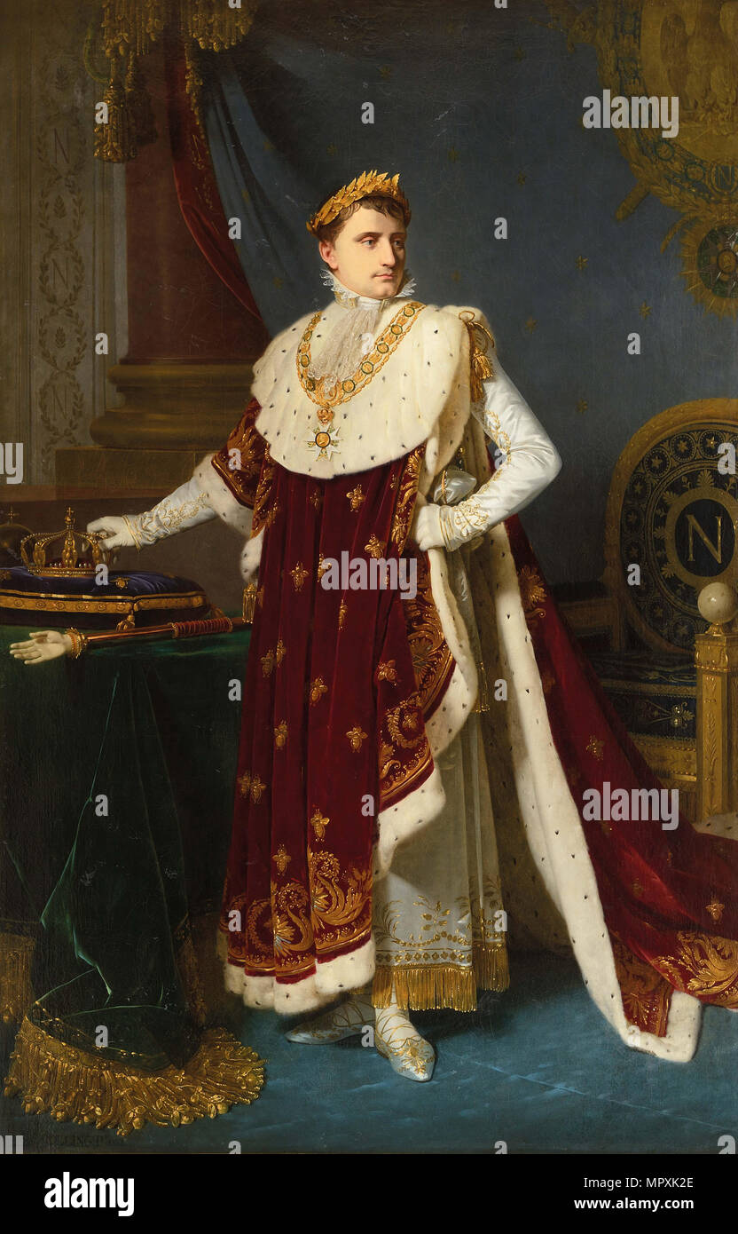 Portrait von Kaiser Napoléon Bonaparte ICH (1769-1821), 1808. Stockfoto