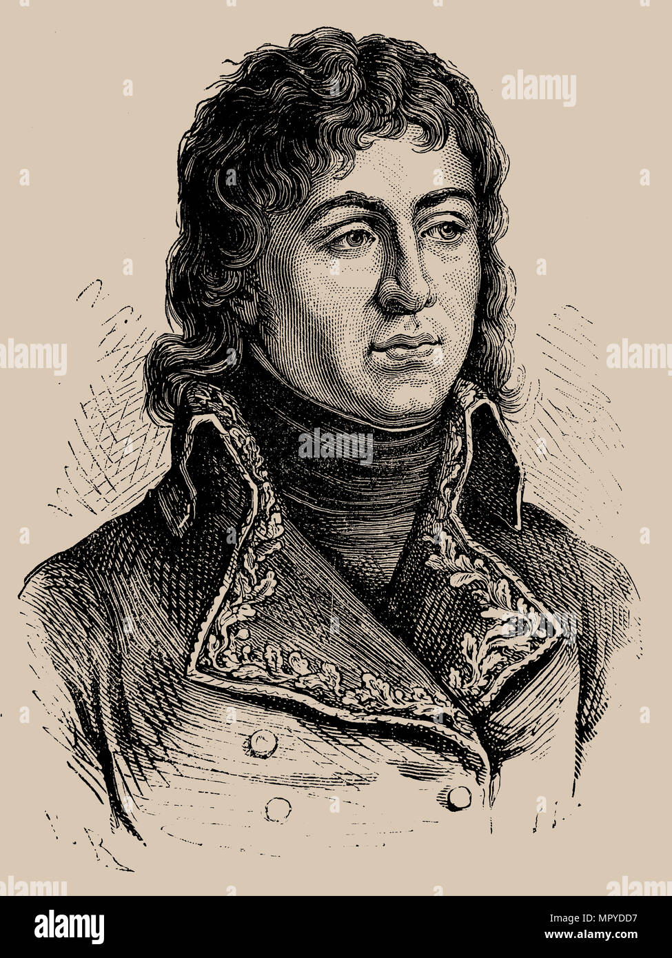Louis Charles Antoine Desaix (1768-1800), 1889. Stockfoto
