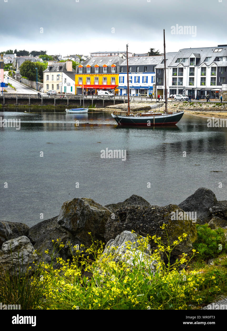 Camaret-sur-Mer in der Bretagne, Frankreich Stockfoto