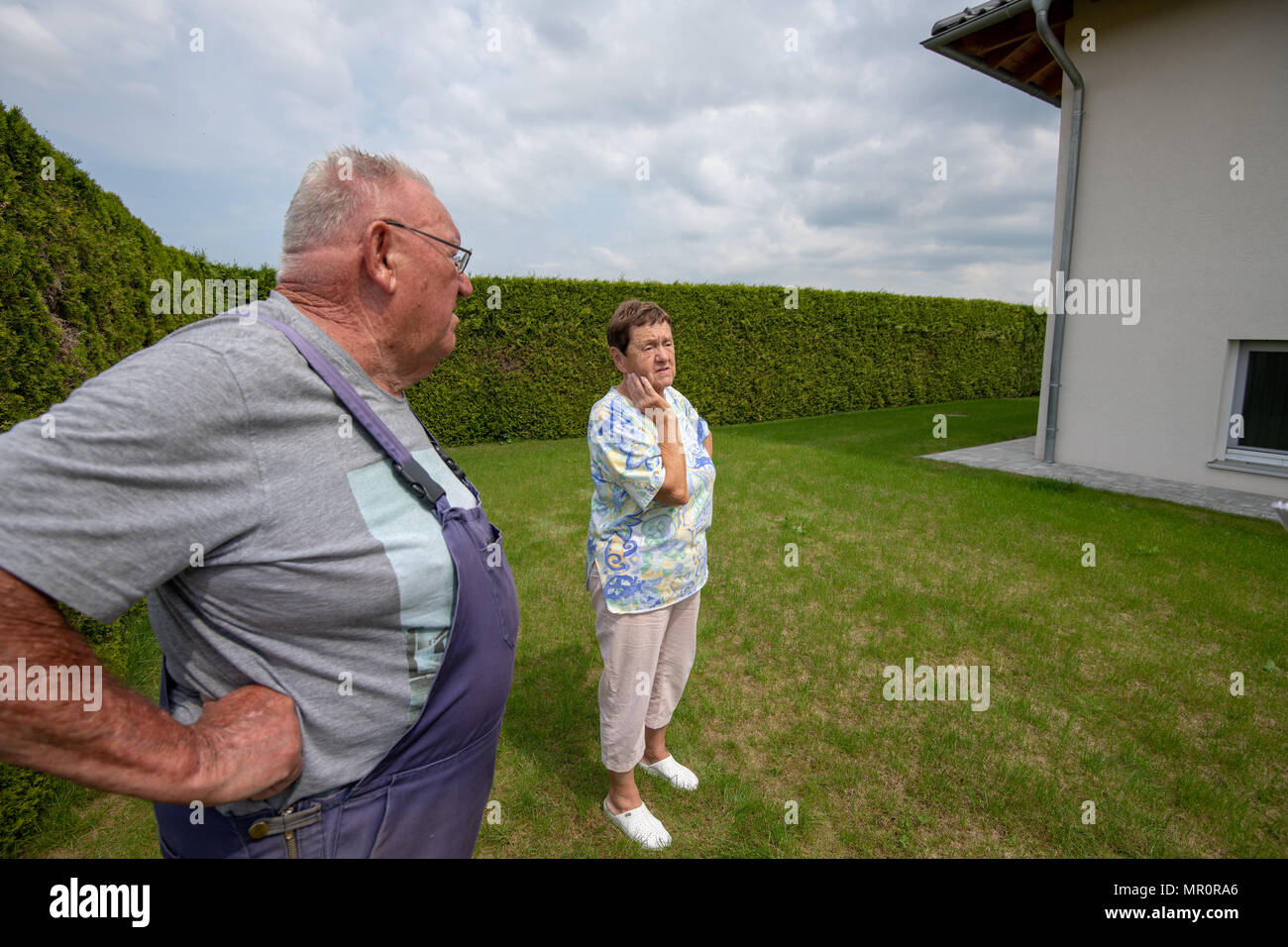 04 Mai 2018 Deggendorf Deutschland Rosemarie Und Dietmar