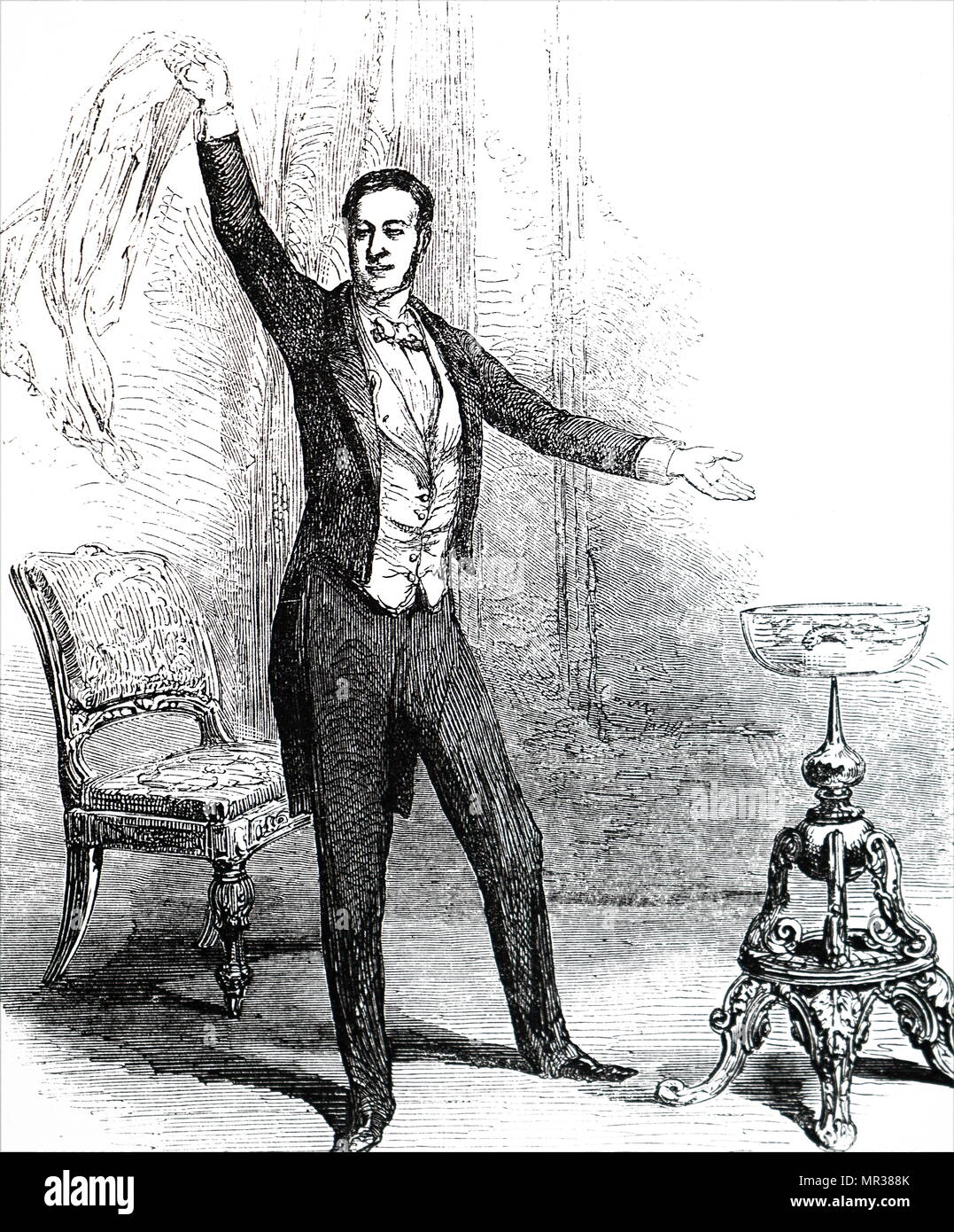 Abbildung Darstellung Von Jean Eugene Robert Houdin 1805