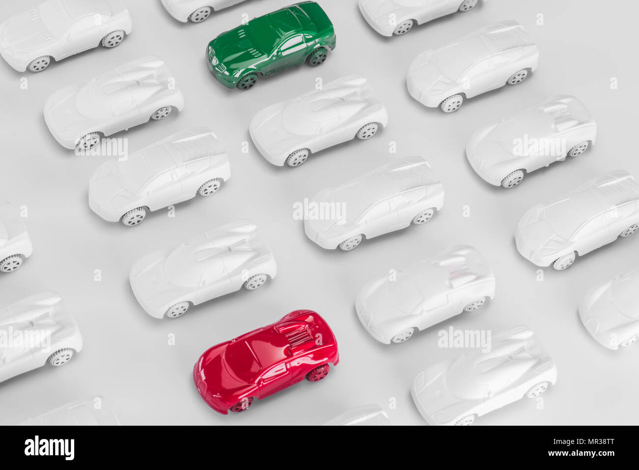 Auto Konzept Verkehr Spielzeug Stockfoto