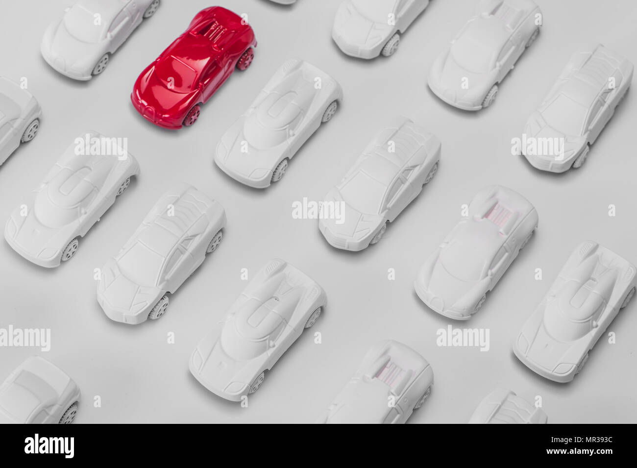 Auto Konzept Verkehr Spielzeug Stockfoto