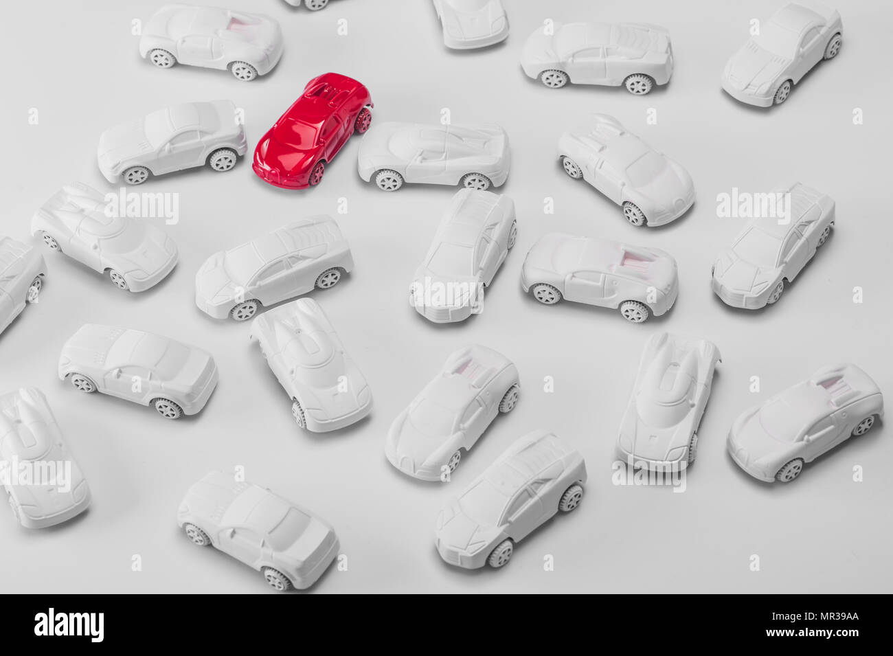Auto Konzept Verkehr Spielzeug Stockfoto