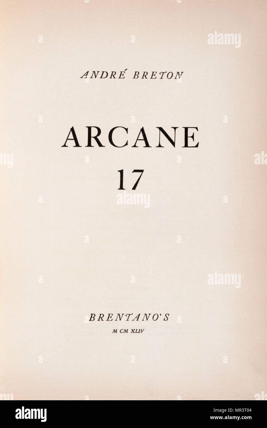 André breton Fotos und Bildmaterial in hoher Auflösung Alamy