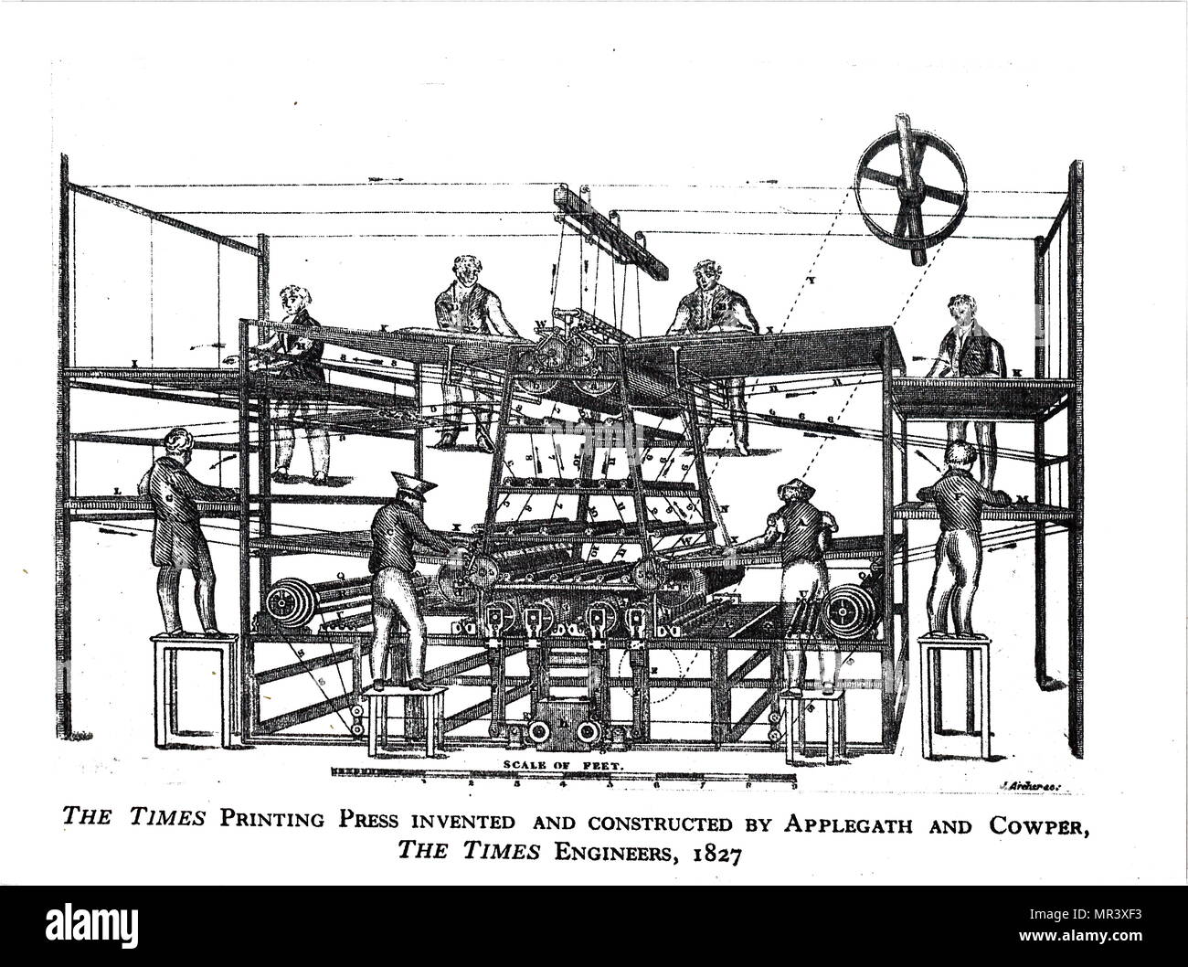 Erfinder Der Druckmaschine Stockfotos Und -Bilder Kaufen - Alamy