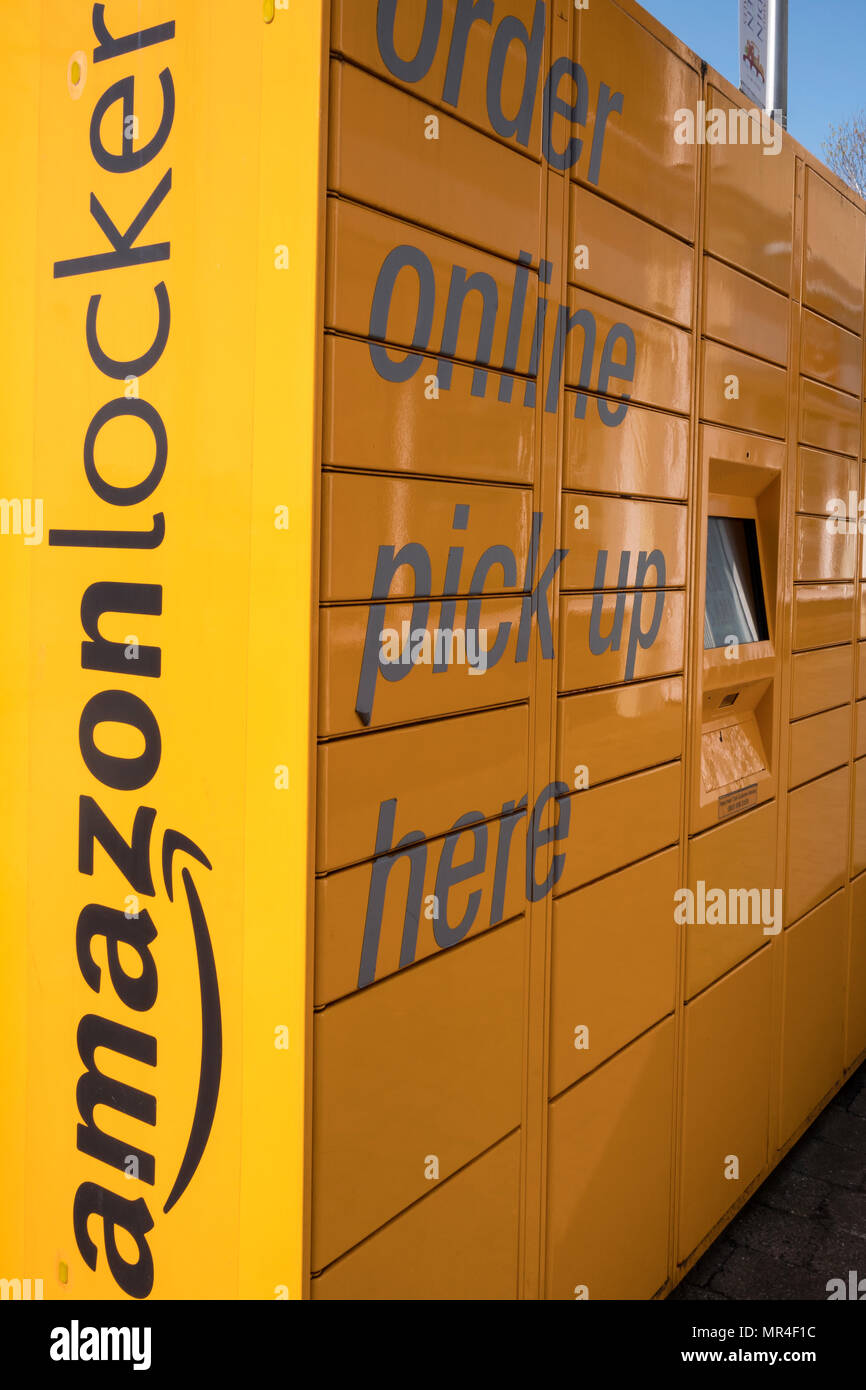 Amazon online shopping Stockfoto