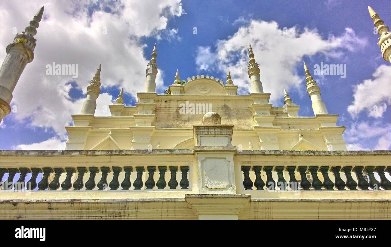 Altes Schloss in Malaysia Stockfoto