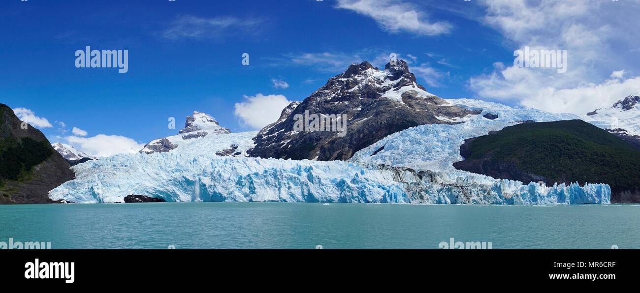 Spegazzini Gletscher Brazo Spegazzini, Lago Argentino, Parque Nacional Los Glaciares, El Calafate, Provinz Santa Cruz Stockfoto