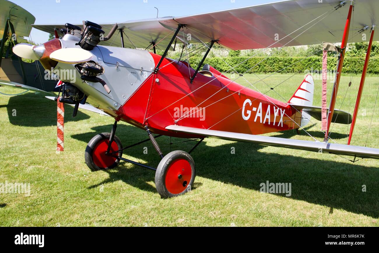 1929 südliche Martlet auf statischen Anzeige an Shuttleworth abend Airshow am 19. Mai 2018 Stockfoto