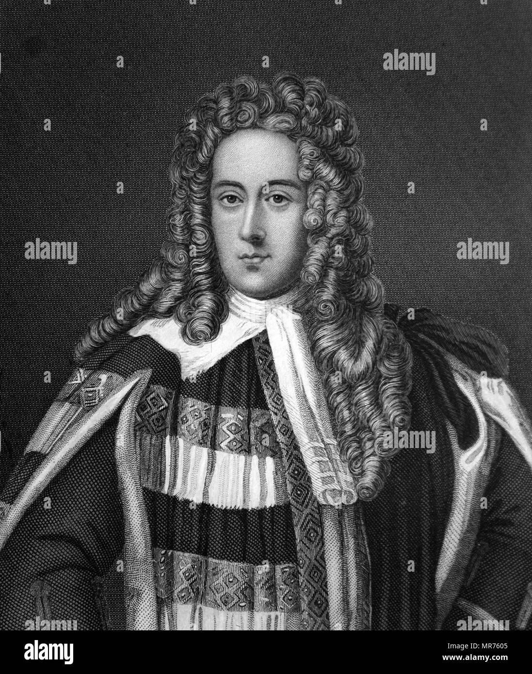 Henry St. John, 1st Viscount Bolingbroke (1678-1751), Tory Partei Jacobite grandee und britischen Staatsmann Stockfoto