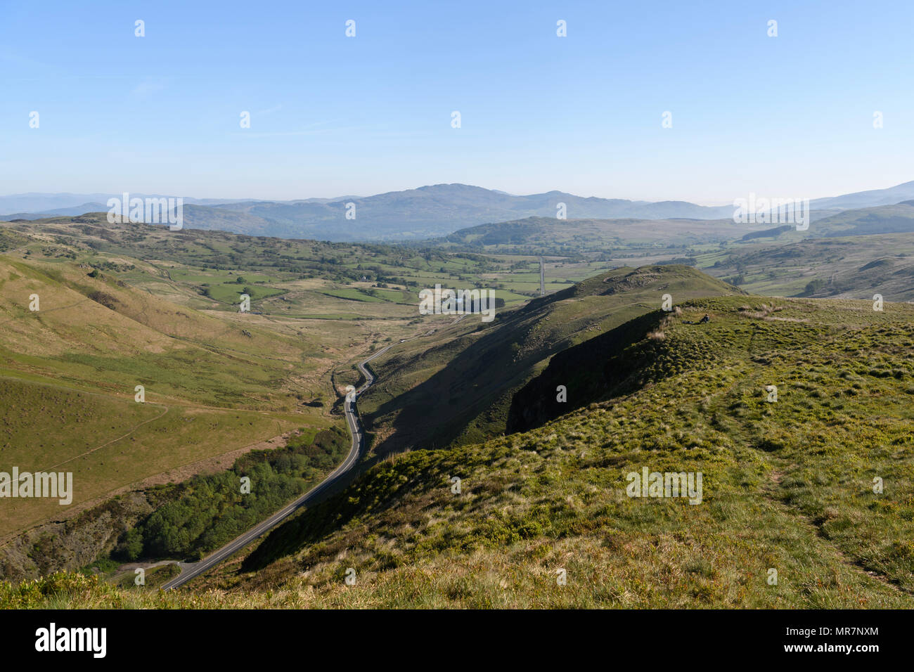 Landschaft Hügel im Norden von Wales, Großbritannien Stockfoto