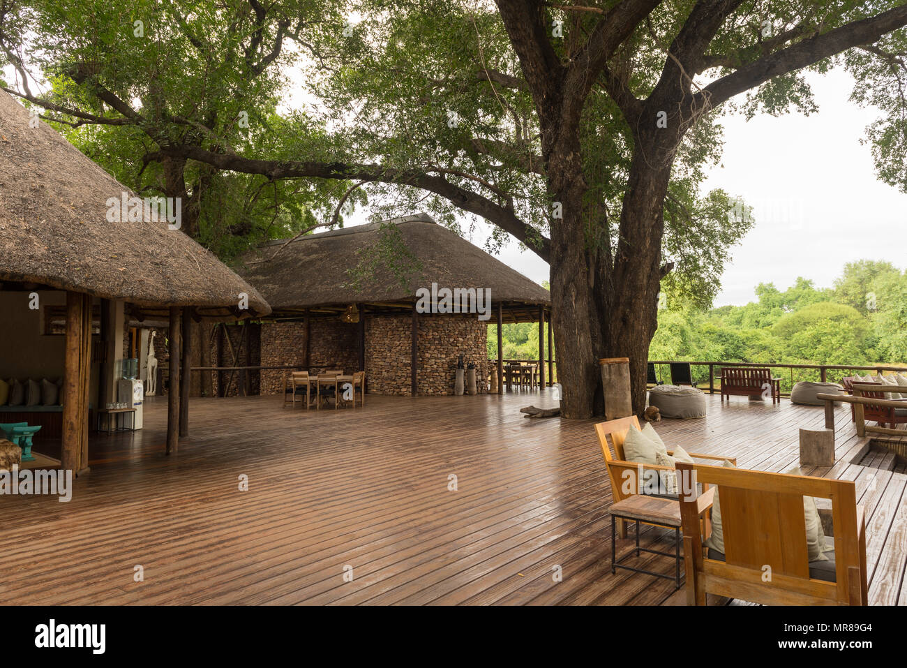 Das Lodge at Pafuri Camp in der Makuleke Vertrag Park des Nördlichen Kruger Stockfoto