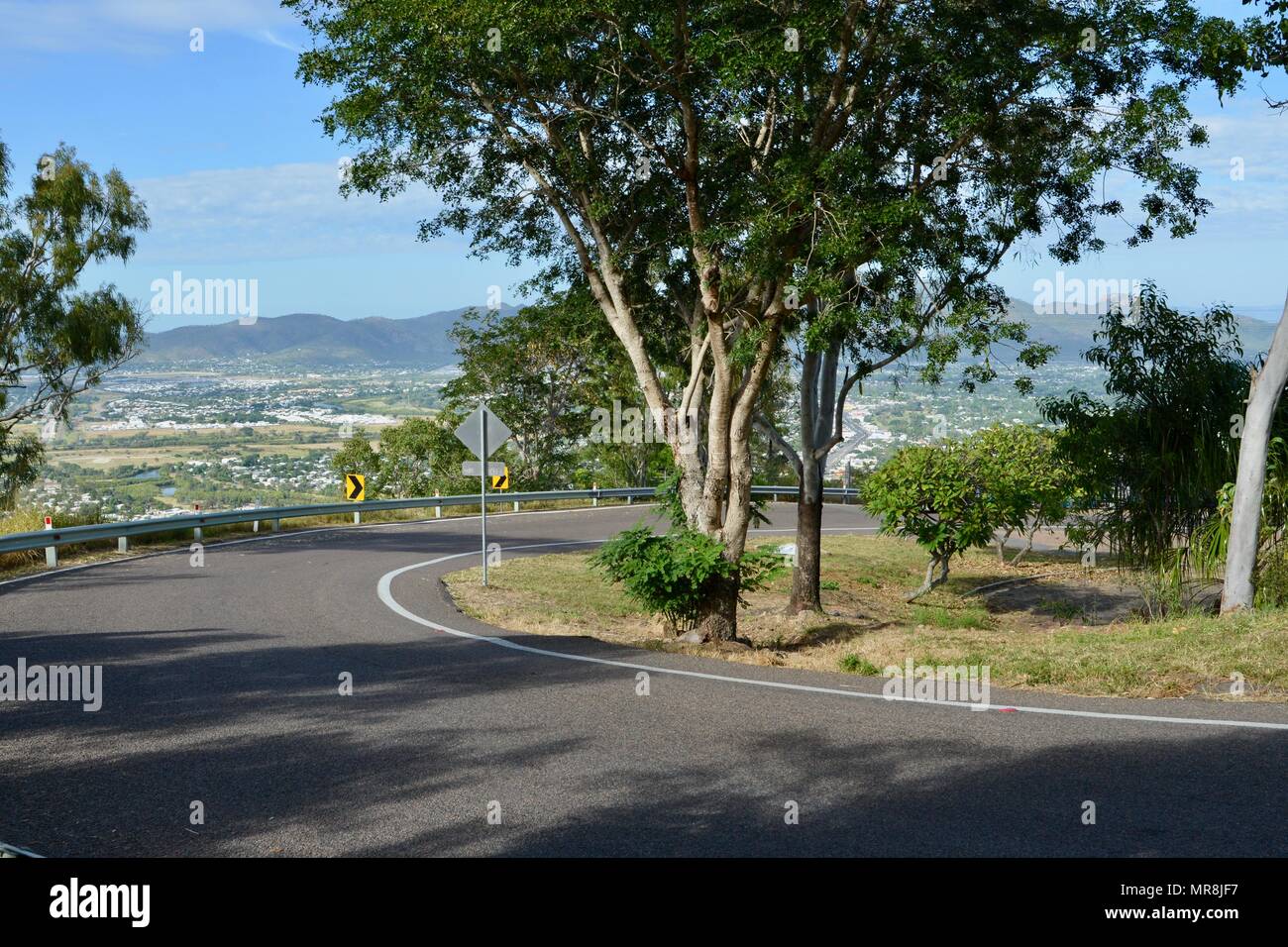 Der Weg bis zur Burg, Castle Hill, QLD 4810, Australien Stockfoto