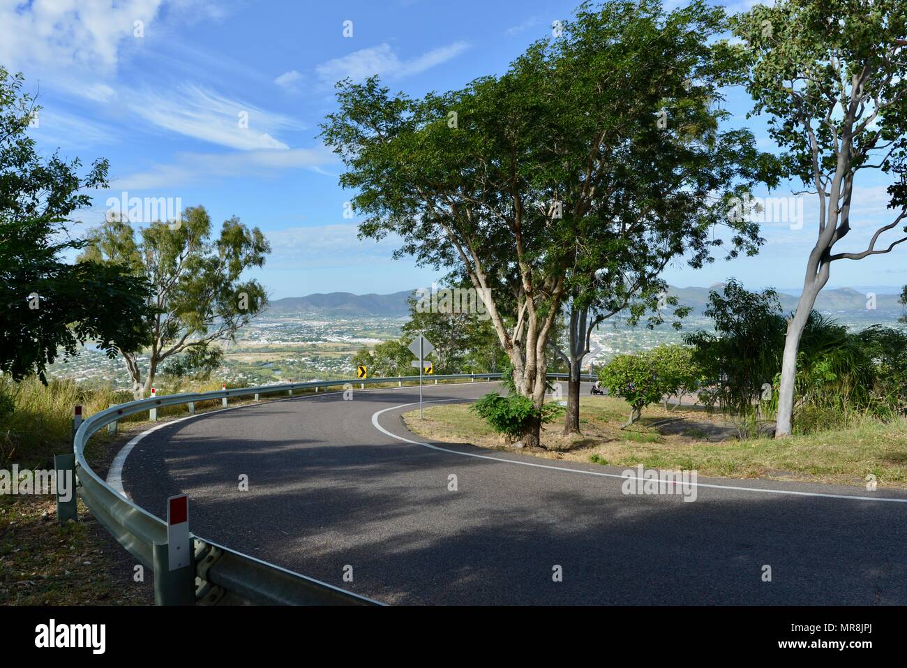 Der Weg bis zur Burg, Castle Hill, QLD 4810, Australien Stockfoto