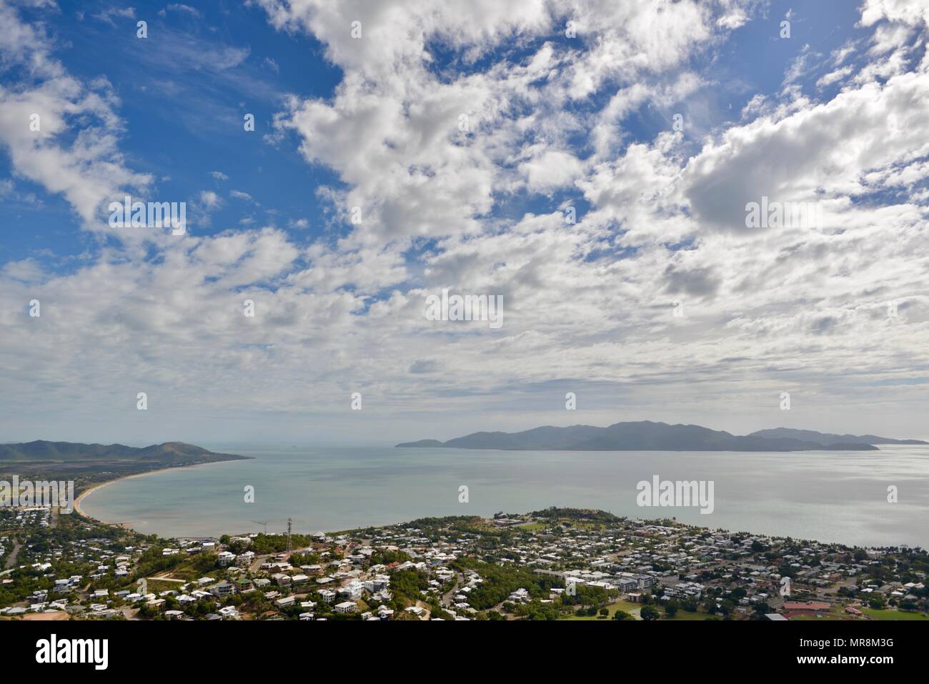 Blick von Townsville vom Castle Hill, QLD 4810, Australien Stockfoto