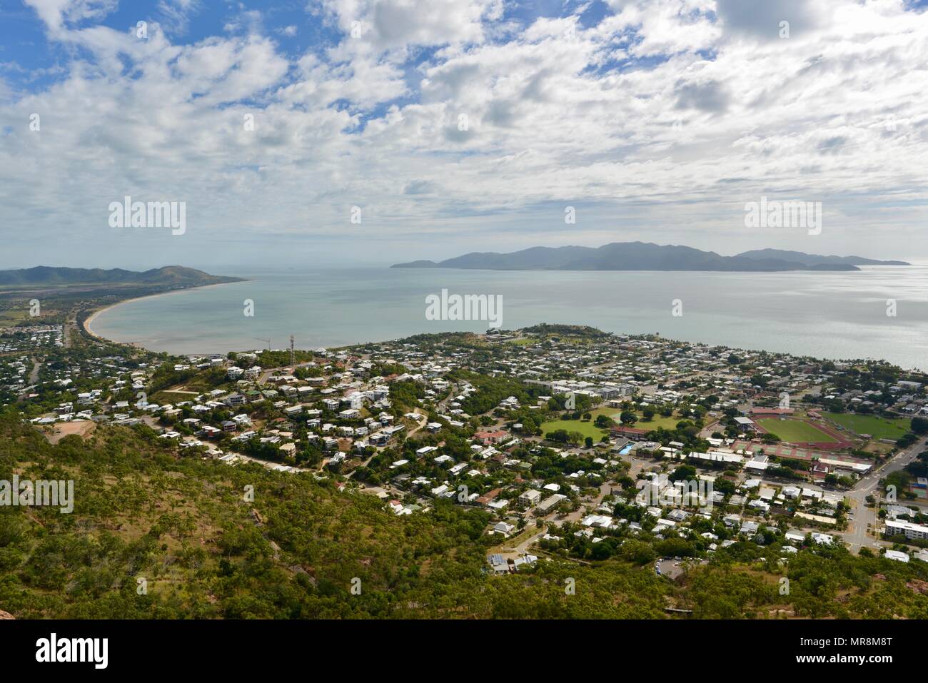 Blick von Townsville vom Castle Hill, QLD 4810, Australien Stockfoto