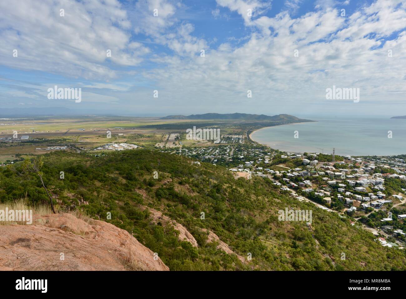 Blick von Townsville vom Castle Hill, QLD 4810, Australien Stockfoto