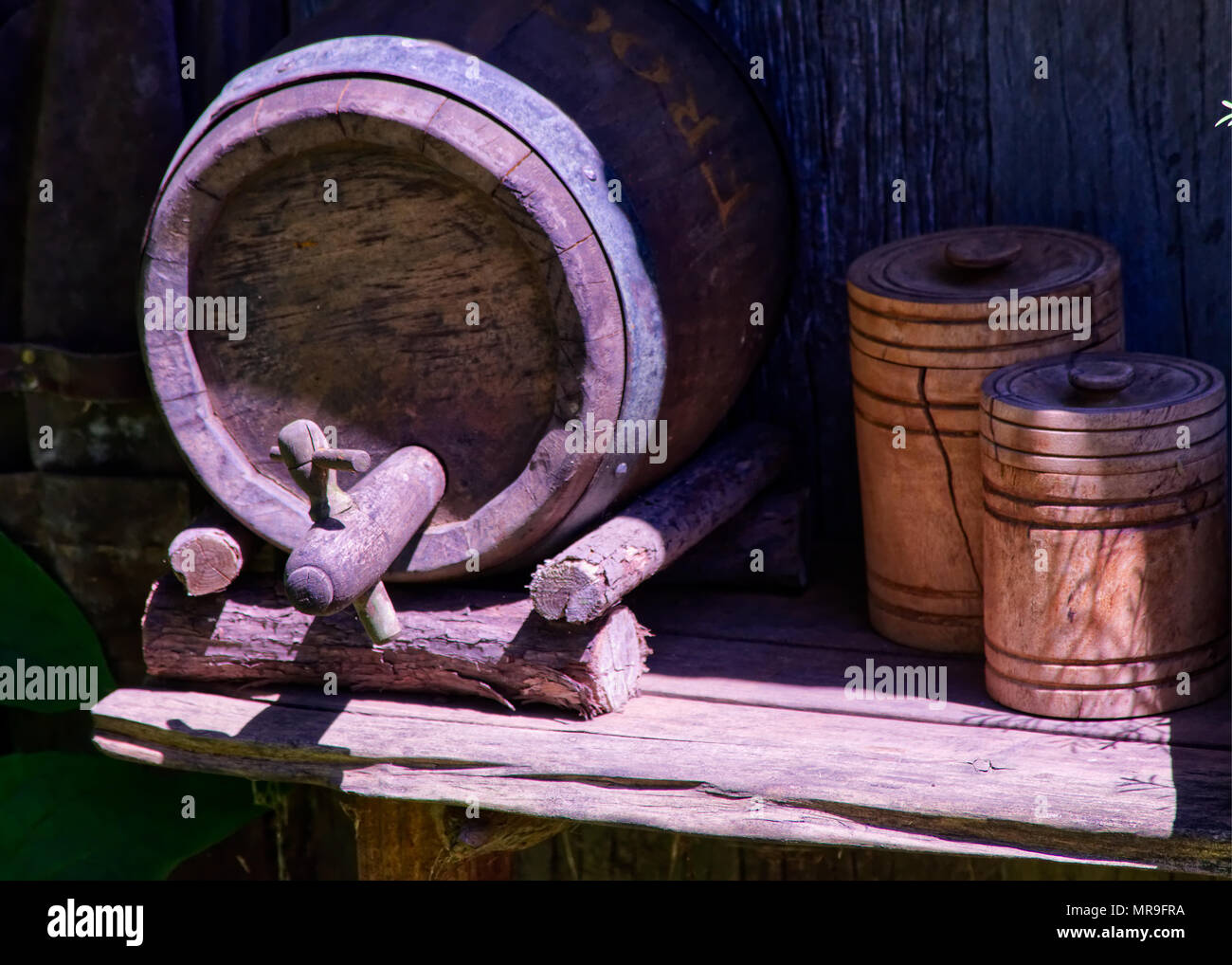 In Hobbiton, Nz tippen Stockfoto