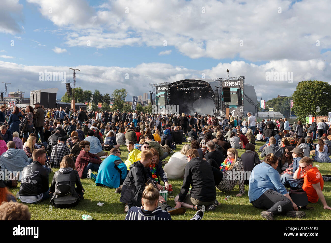 TRNSMT Festival in Glasgow Green, Glasgow, Schottland, Großbritannien. Stockfoto