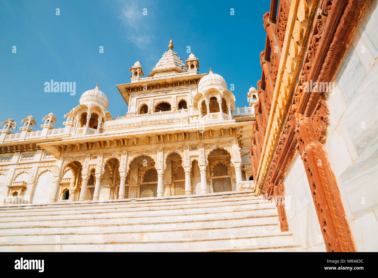 Jaswant Thada historische Architektur in Jodhpur, Indien Stockfoto