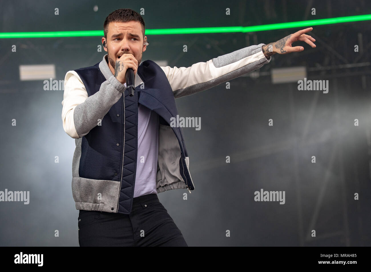 Swansea, Wales. 26. Mai 2018, Liam Payne an der größten Wochenende in Singleton Park, Swansea, die am 5. Mai 2018, Wales. © Jason Richardson/Alamy leben Nachrichten Stockfoto