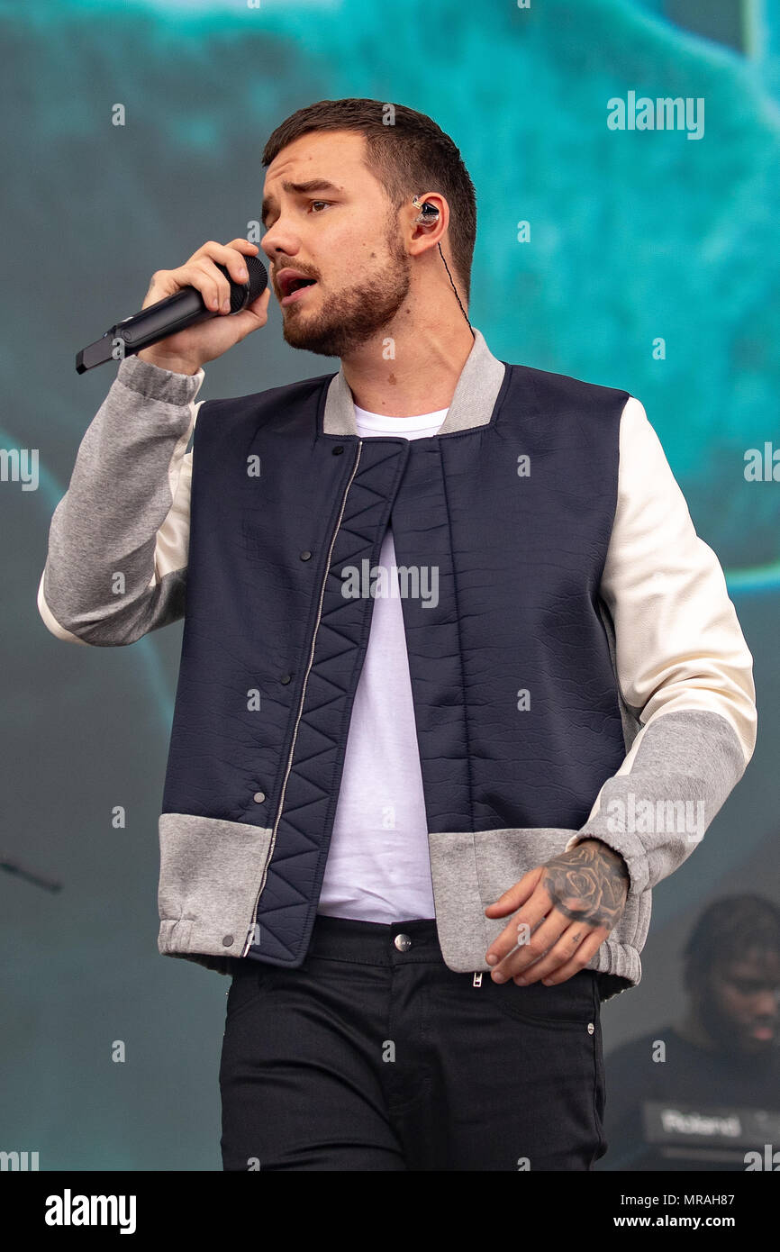 Swansea, Wales. 26. Mai 2018, Liam Payne an der größten Wochenende in Singleton Park, Swansea, die am 5. Mai 2018, Wales. © Jason Richardson/Alamy leben Nachrichten Stockfoto