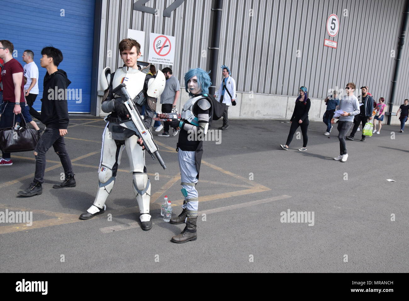 London, Großbritannien. 26 Mai, 2018. Comic Con Cosplay London 2018 Credit: WatfordLondon/Alamy leben Nachrichten Stockfoto