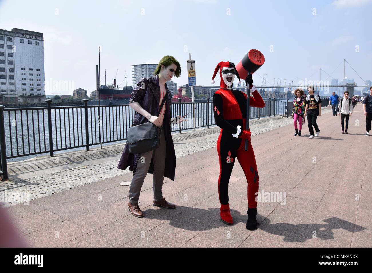 London, Großbritannien. 26 Mai, 2018. Comic Con Cosplay London 2018 Credit: WatfordLondon/Alamy leben Nachrichten Stockfoto