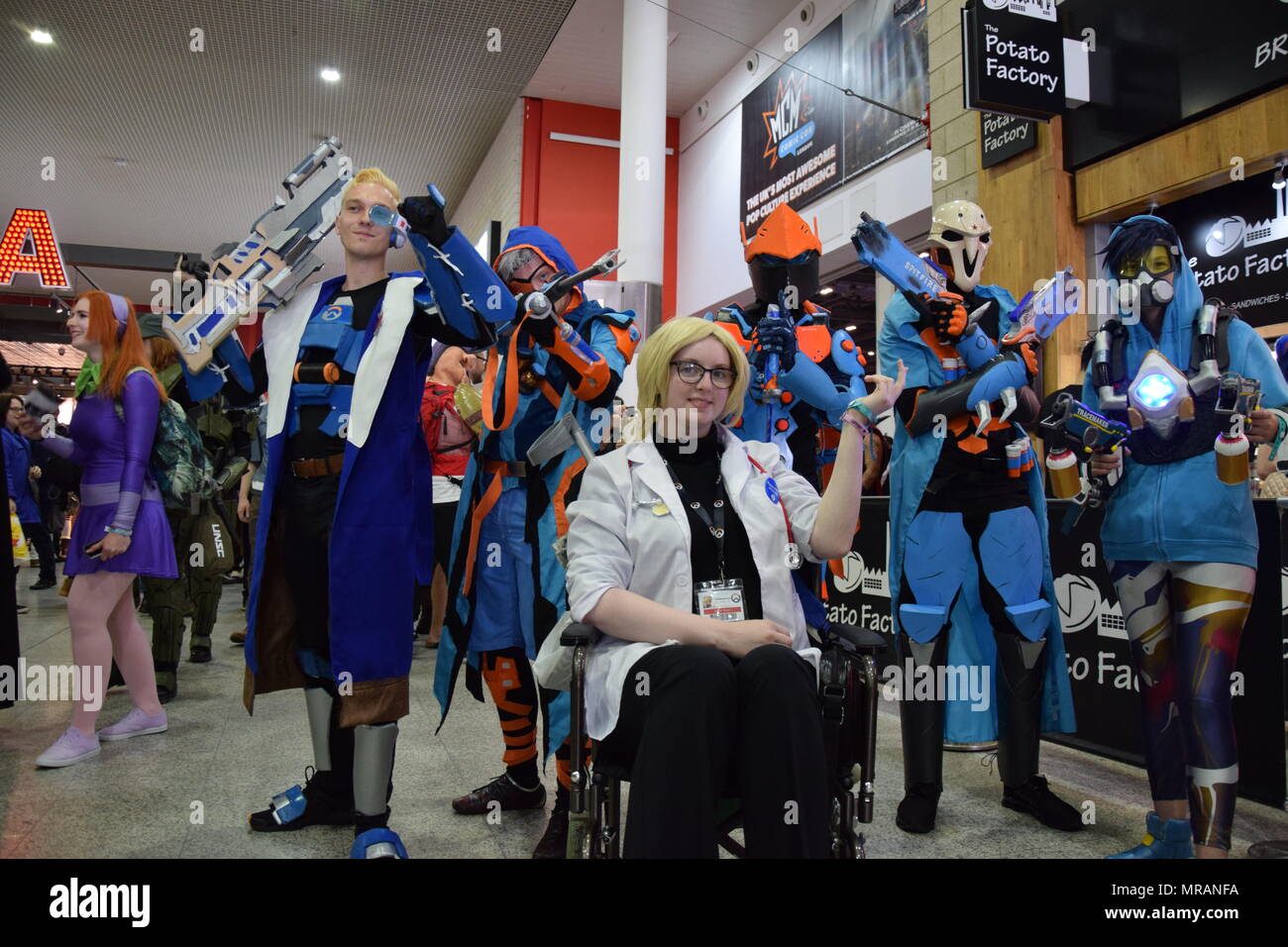 London, Großbritannien. 26 Mai, 2018. Comic Con Cosplay London 2018 Credit: WatfordLondon/Alamy leben Nachrichten Stockfoto