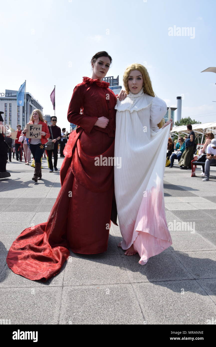 London, Großbritannien. 26 Mai, 2018. Comic Con Cosplay London 2018 Credit: WatfordLondon/Alamy leben Nachrichten Stockfoto