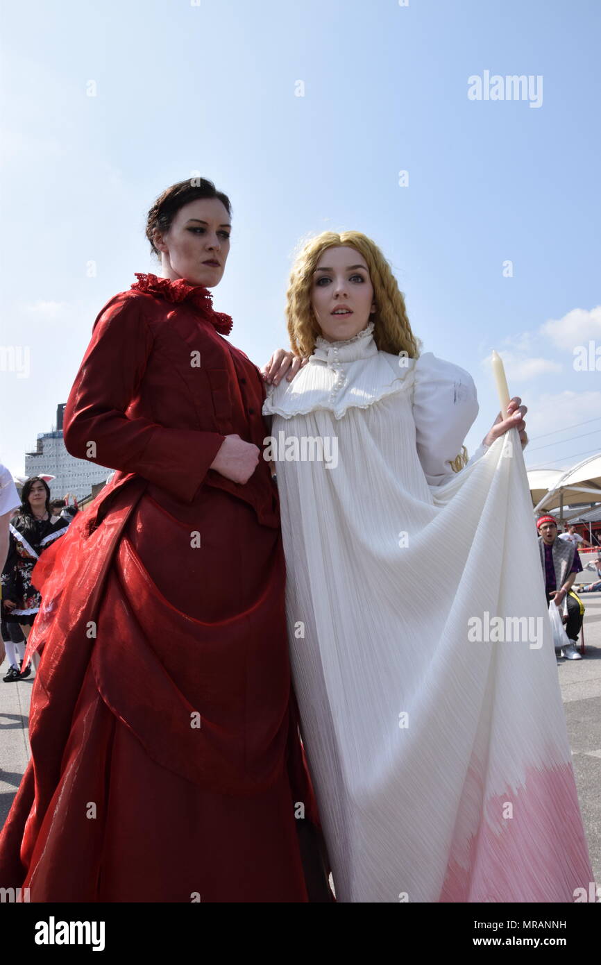 London, Großbritannien. 26 Mai, 2018. Comic Con Cosplay London 2018 Credit: WatfordLondon/Alamy leben Nachrichten Stockfoto