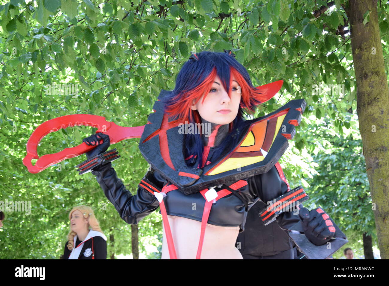 London, Großbritannien. 26 Mai, 2018. Comic Con Cosplay London 2018 Credit: WatfordLondon/Alamy leben Nachrichten Stockfoto
