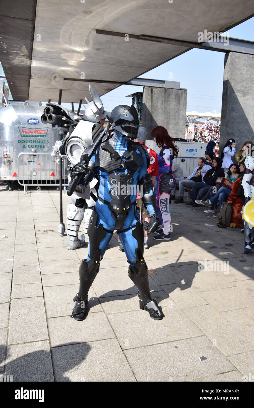 London, Großbritannien. 26 Mai, 2018. Comic Con Cosplay London 2018 Credit: WatfordLondon/Alamy leben Nachrichten Stockfoto
