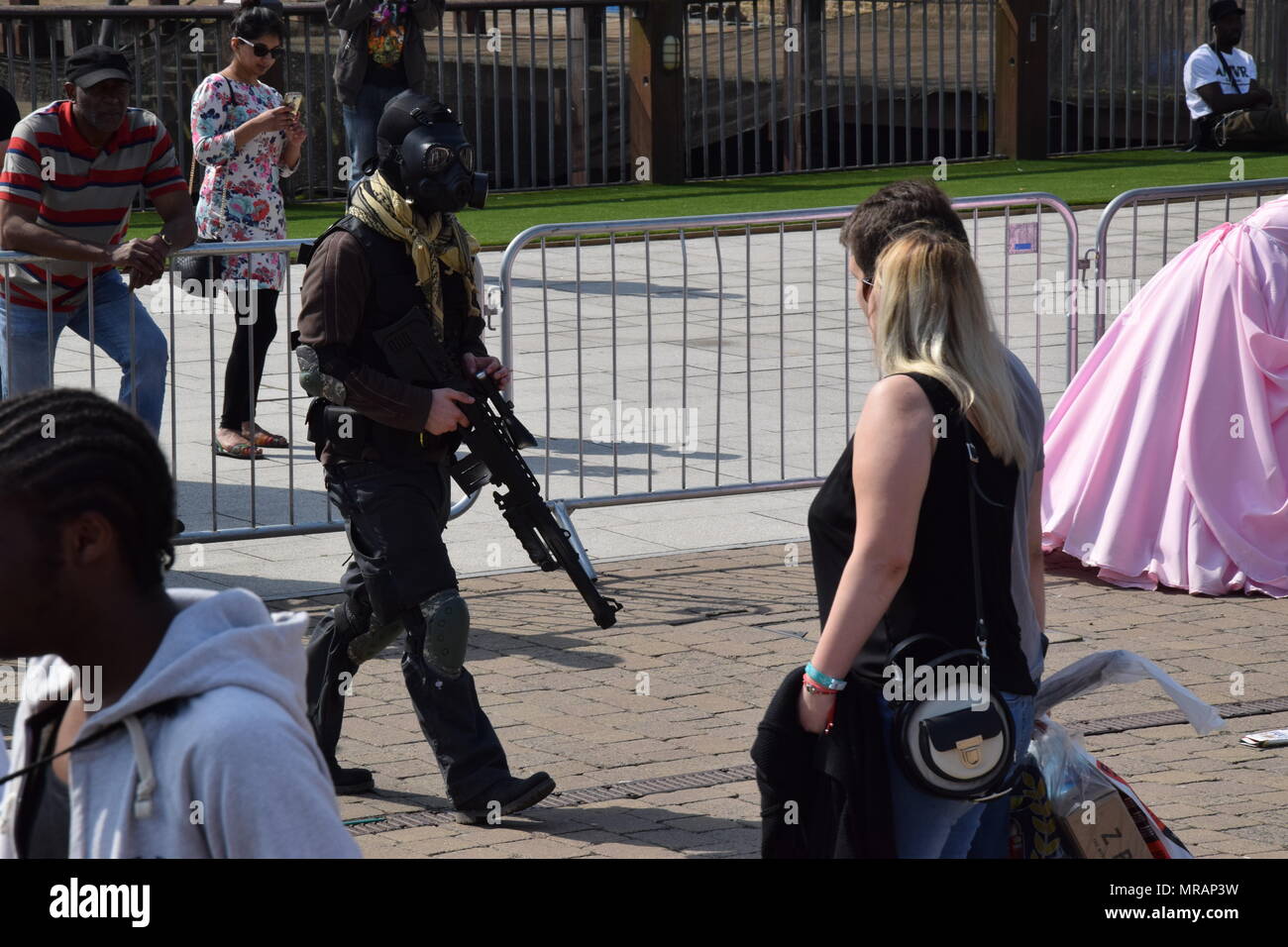 London, Großbritannien. 26 Mai, 2018. Comic Con Cosplay London 2018 Credit: WatfordLondon/Alamy leben Nachrichten Stockfoto