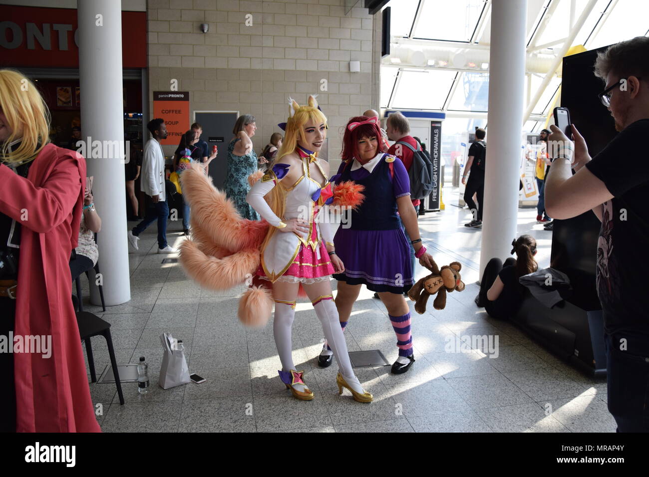 London, Großbritannien. 26 Mai, 2018. Comic Con Cosplay London 2018 Credit: WatfordLondon/Alamy leben Nachrichten Stockfoto
