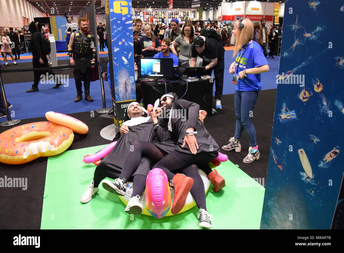 London, Großbritannien. 26 Mai, 2018. Comic Con Cosplay London 2018 Credit: WatfordLondon/Alamy leben Nachrichten Stockfoto